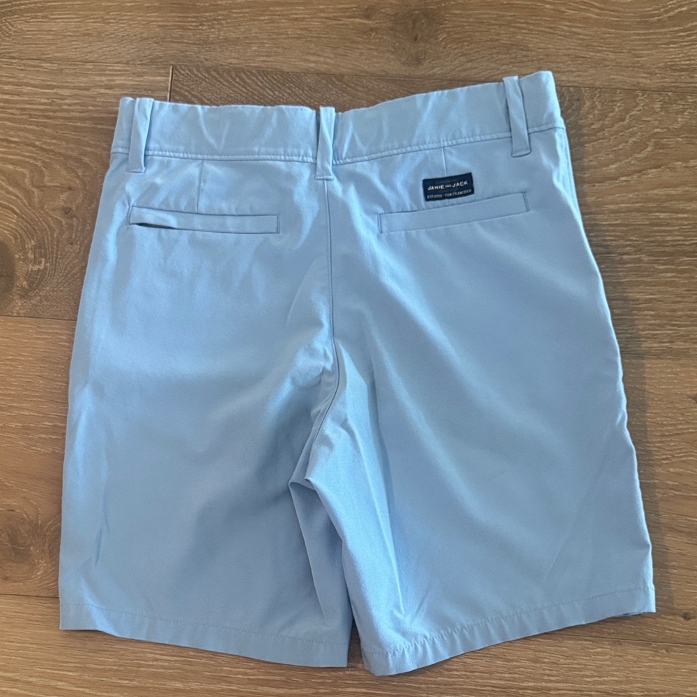 Janie and Jack Black and Light Blue Kids Shorts - Picture 8 of 12